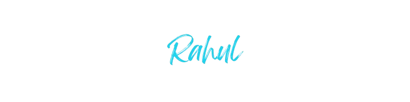 Rahul Signature